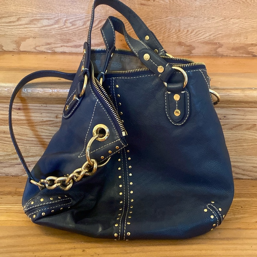Michael Kors blue bag